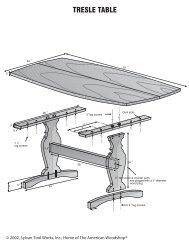 Tresle@table Â© 2002, Sylvan Tool Works, Inc. - Porter-Cable