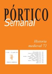 Portico Semanal 1095 Historia medieval 72 - Pórtico librerías