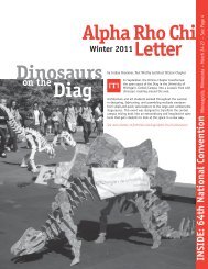 Guidelines for Selection of Cadency Marks and ... - Alpha Rho Chi