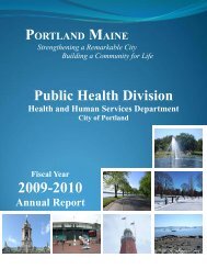 the 2009-2010 Annual Report - City of Portland