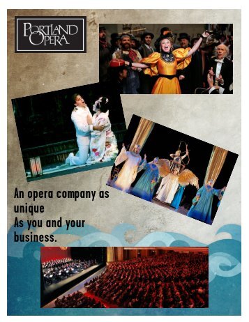 Download a 2013/14 Sponsorship Information Packet - Portland Opera