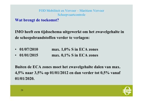 Kapt. P. Janssen - FOD Mobiliteit en Vervoer - Port of Antwerp