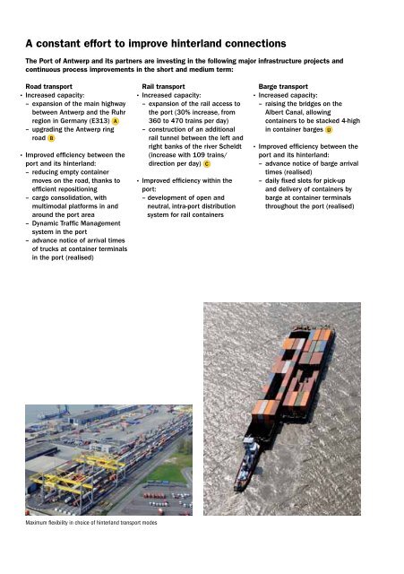 Read more in the allround plastics brochure. - Port of Antwerp