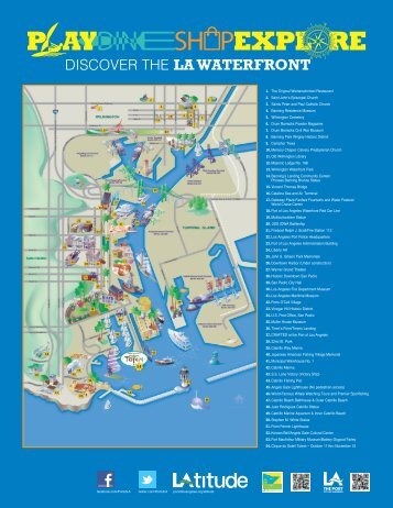 Points of Interest Map - The Port of Los Angeles