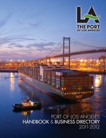 port of los angeles handbook & business directory 2011-2012