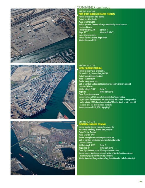 port of los angeles handbook & business directory 2011-2012