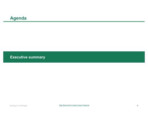 BCG Clean Truck Program Analysis - The Port of Los Angeles