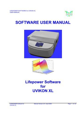 Manual for Lifepower