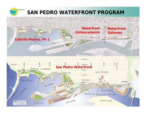 SAN PEDRO WATERFRONT PROGRAM - Port of Los Angeles