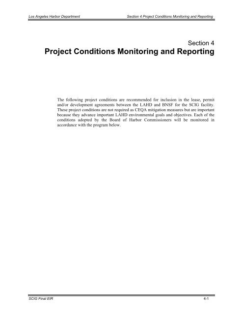 Final Mitigation Monitoring and Reporting Program (MMRP)