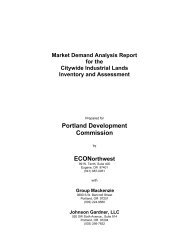 Market Demand Analysis Report for the Industrial Lands Inventory ...