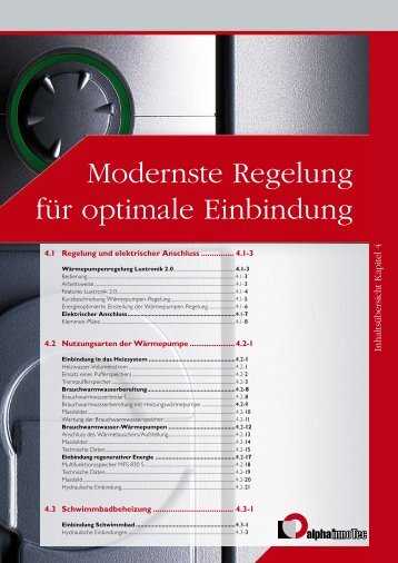 Modernste Regelung für optimale Einbindung - Alpha-InnoTec GmbH