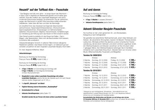 2010 1. Almwellness-Hotel Tuffbad - Download brochures from Austria