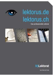 lektorus.de lektorus.ch