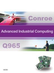 ROBO-8717VG2A IntelÂ® Core 2 Duo processor based ... - Portwell
