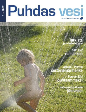Puhdas vesi 1/2007 - Porvoo
