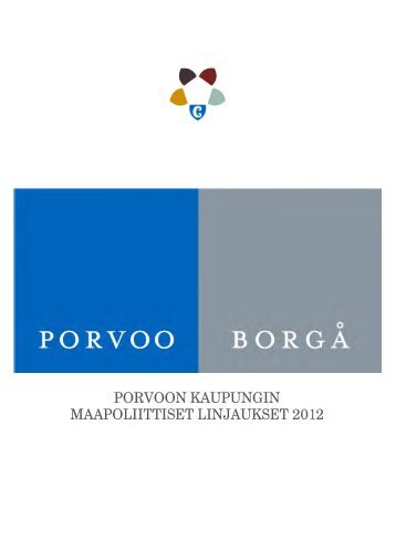 Maapoliittiset linjaukset - Porvoo