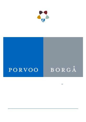 Tervetuloa Porvooseen -opas