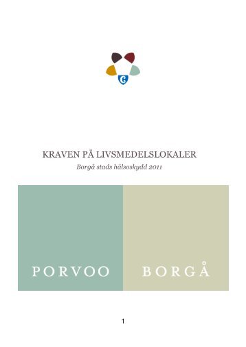 KRAVEN PÃ LIVSMEDELSLOKALER - Porvoo