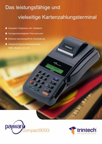 Herstellerprospekt - POS-Cash