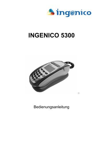 INGENICO 5300 - POS-Cash