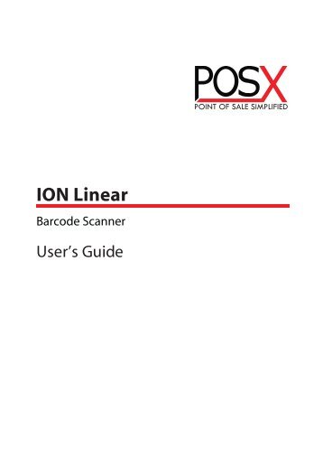 User Guide - POS-X