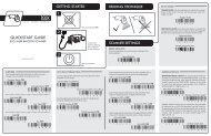 Quick Start Guide - POS-X