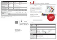 Leserschaftsbefragung 2011 - 4bis8