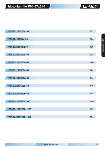 Datenblatt P01-37x240 - LinMot