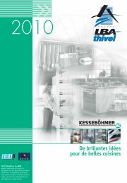 Notre catalogue/tarif Kessebohmer 2010 - LBA Thivel