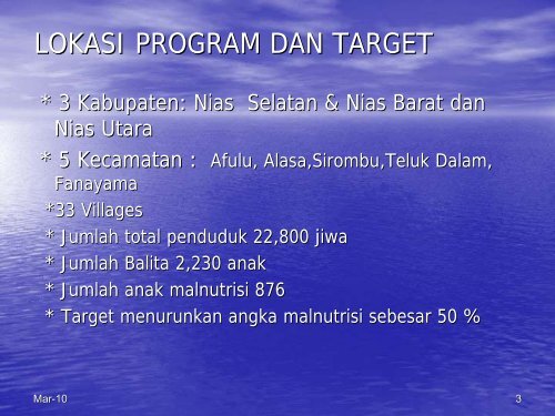 Pembelajaran Pelaksanaan Pos Gizi di Nias - Positive Deviance ...