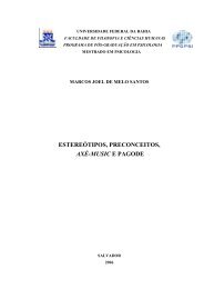 EstereÃ³tipos, preconceitos, axÃ©-music e pagode - Programa de PÃ³s ...