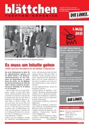 Gysi meint... - DIE LINKE. Treptow-Köpenick