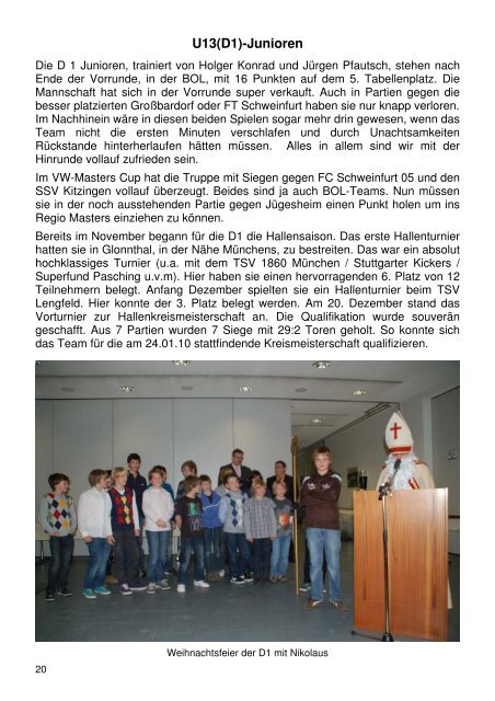 I. / Oktober 2010 - Post SV SieboldshÃ¶he WÃ¼rzburg