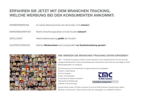 Branchen Tracking - Versicherungen - Ãsterreichische Post AG