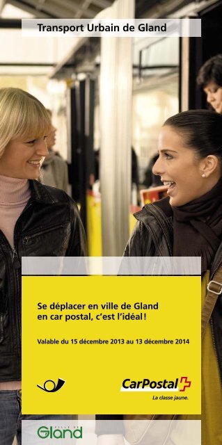 Transport Urbain de Gland - Postauto