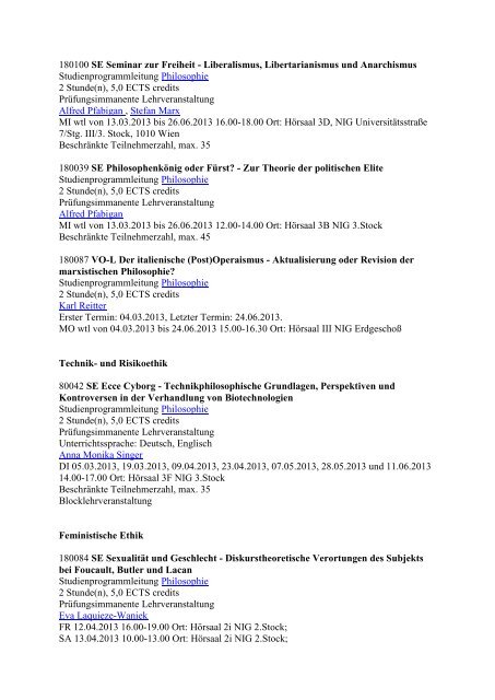 LV SoSe 2013.pdf, Seiten 1-18 - Postgraduate Center