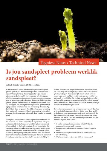 Is jou sandspleet-probleem werklik sandspleet 2012