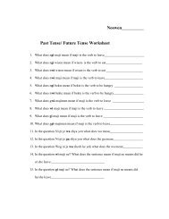 Past tense puzzle worksheet - ESL Kids World