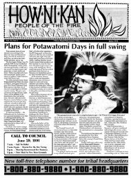 Plans for Potawatomi Days in full swing - Citizen Potawatomi Nation