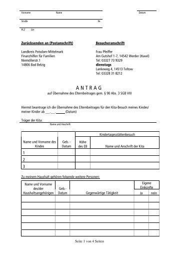 ANTRAG - Landkreis Potsdam-Mittelmark