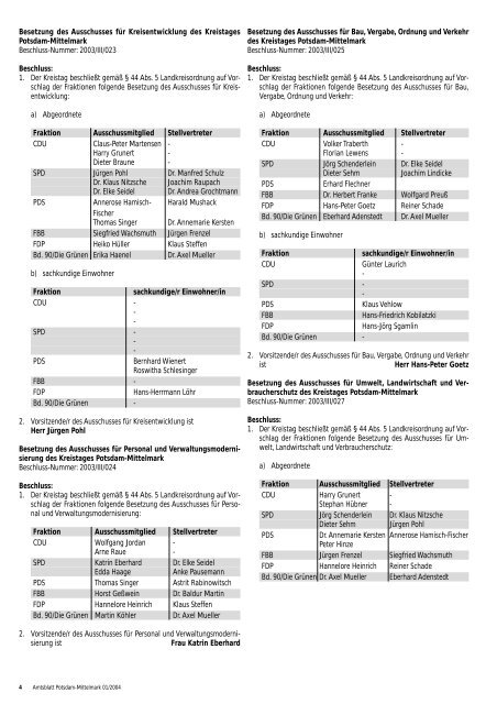 Amtsblatt - Landkreis Potsdam-Mittelmark