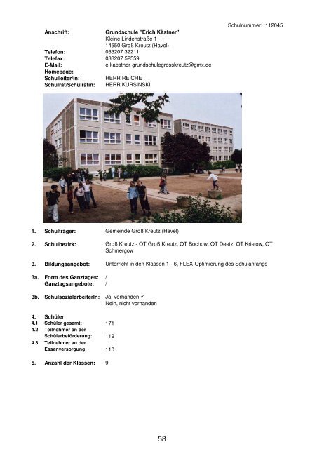 Anlage "Merkmale, Daten und Fakten" 2012/2013 - Landkreis ...