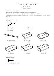 Paper Template - Pottery Barn