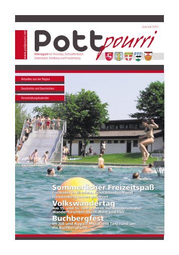 Sommerlicher FreizeitspaÃ Volkswandertag ... - pottpourri.net