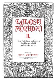 Kajkavski florilegij II - POU Zelina