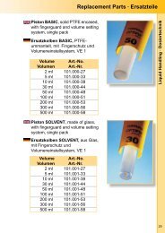 Replacement Parts Â· Ersatzteile - Poulten - Graf