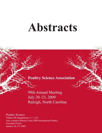 poultry science association