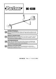 OM, Partner, BC433 B, 952715748, 2010-12, Brush Cutter