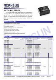 LHXX-10XX SERIES - Power Guide Marketing